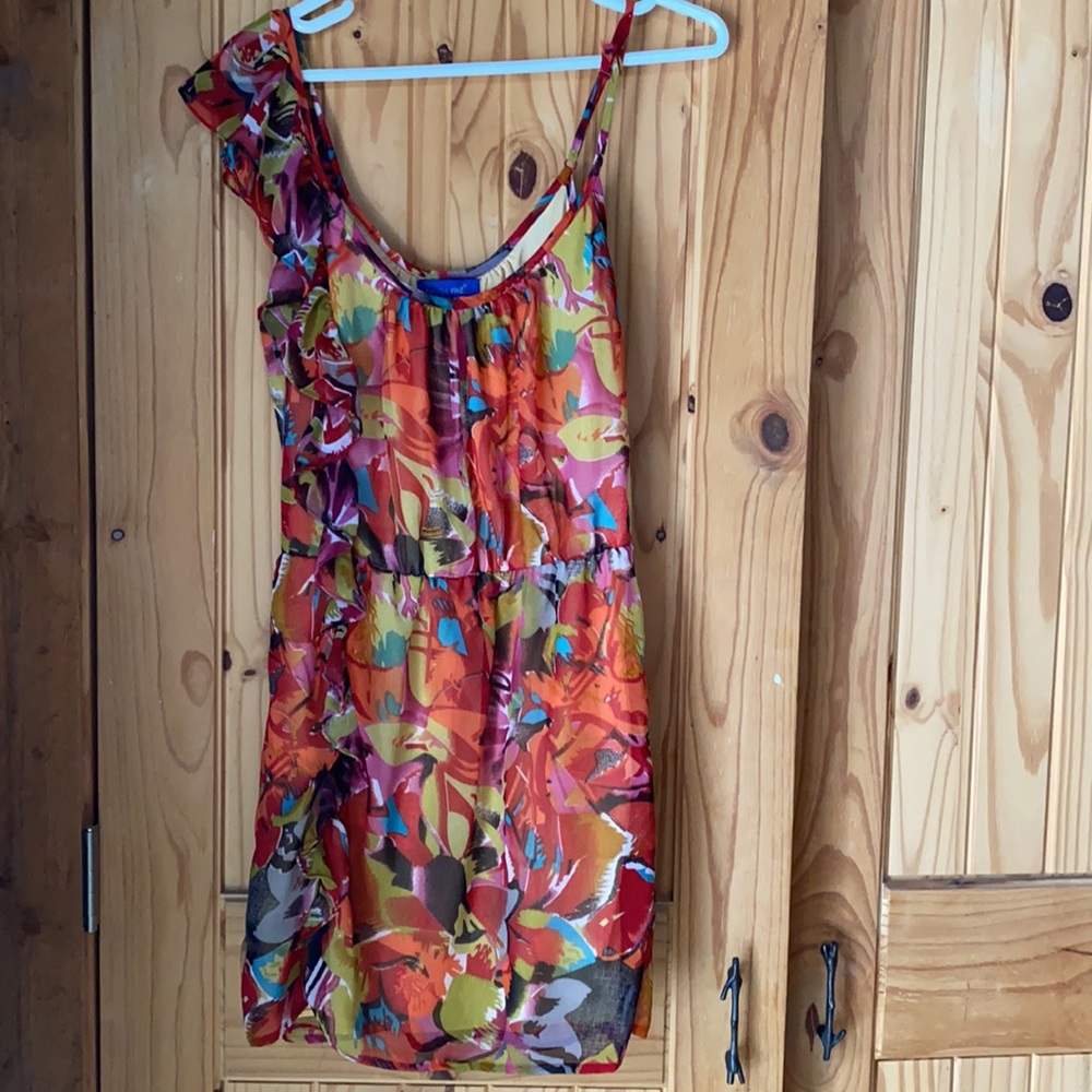 Summer multi-color bright dress